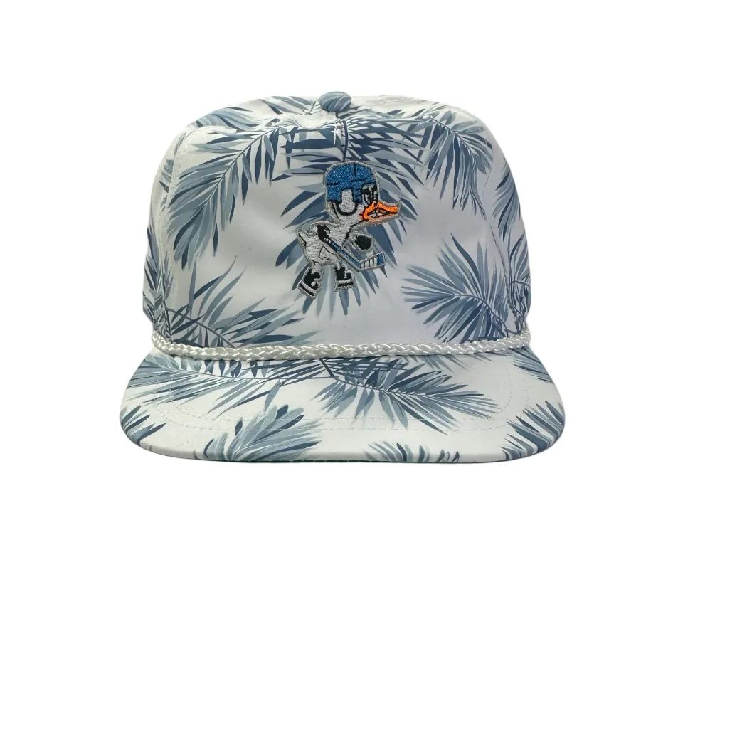 Blue Hawaiian with White Rope Strap back